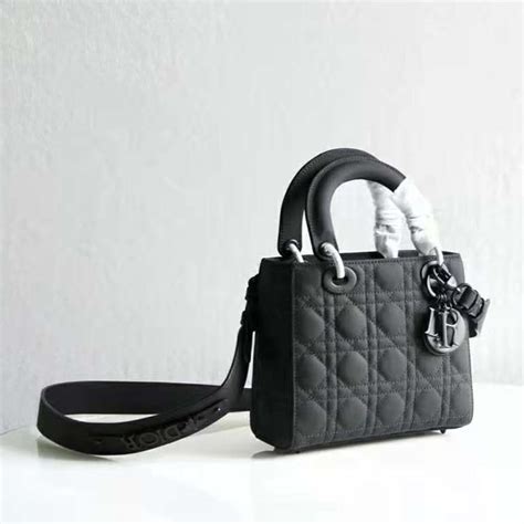 lady dior bag matte black small|dior small black bag.